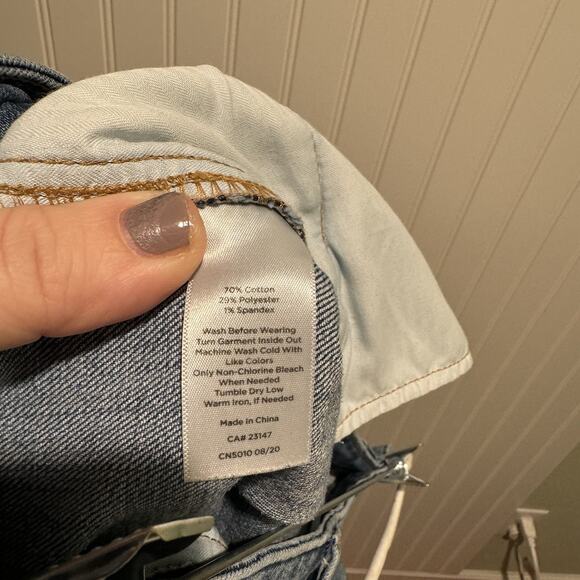 Talbots Flare Jeans High Waisted Size 14 - Picture 7 of 8